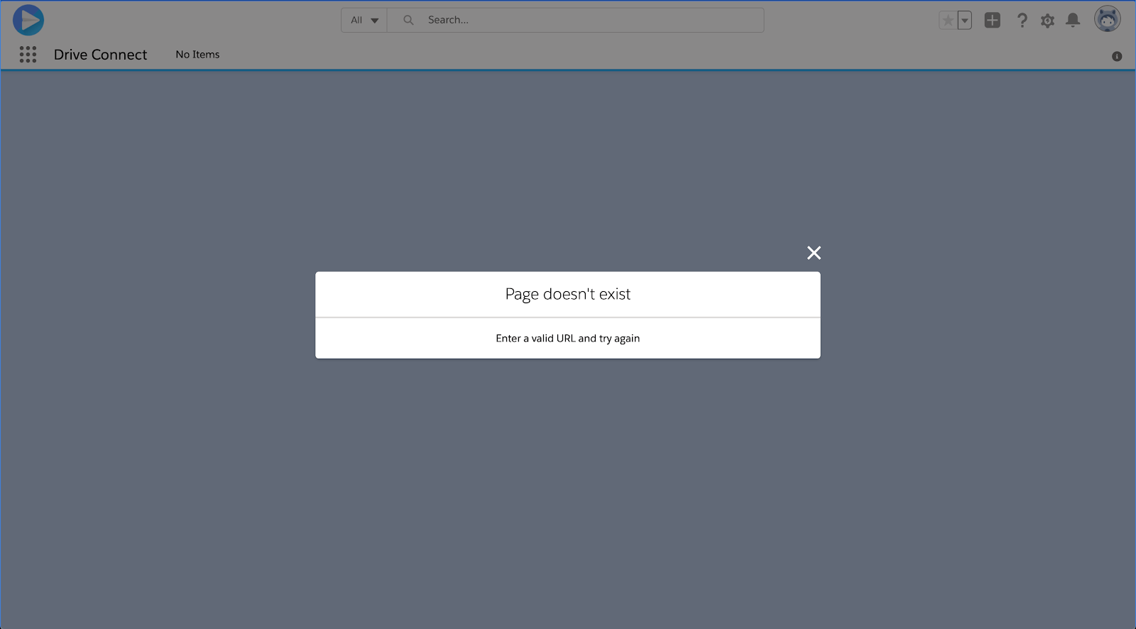 Page doesn't exist