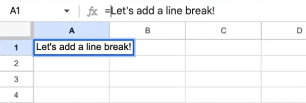 Adding a line break to a Google Sheets cell by using CHAR(10) in a formula